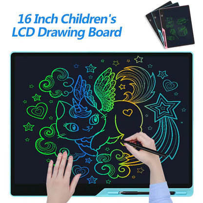 LCD Doodle Pad – 16" - Pastel Blue