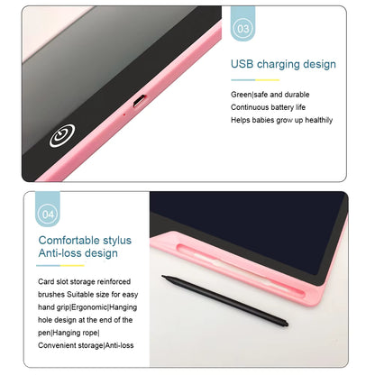 Doodle Pad for Kids – 16" - Pink