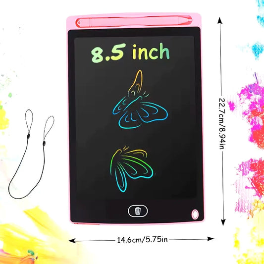 Cute pink LCD writing tablet for children